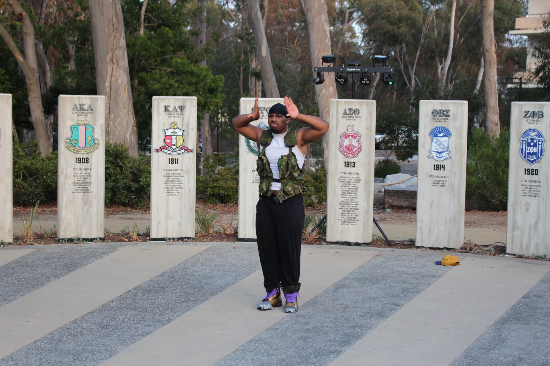 Divine Nine students on campus in San Diego, photo 8