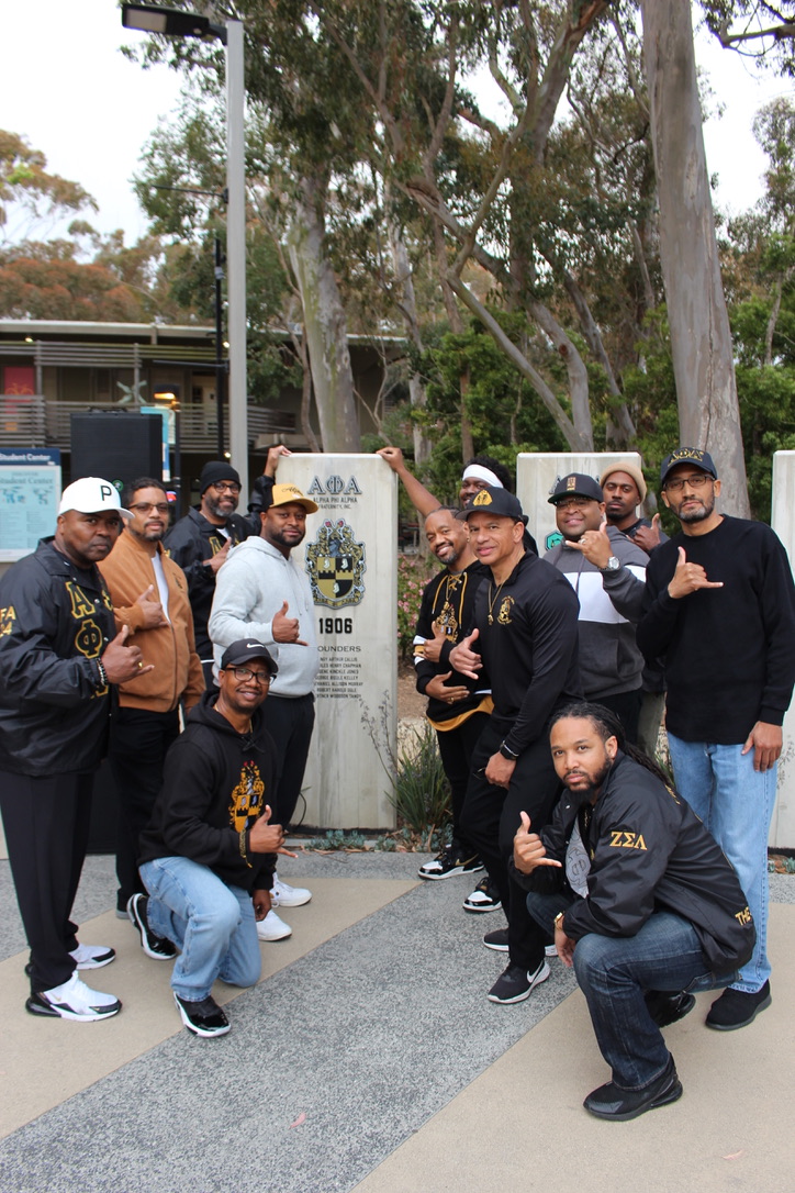 Divine Nine students on campus in San Diego, photo 15