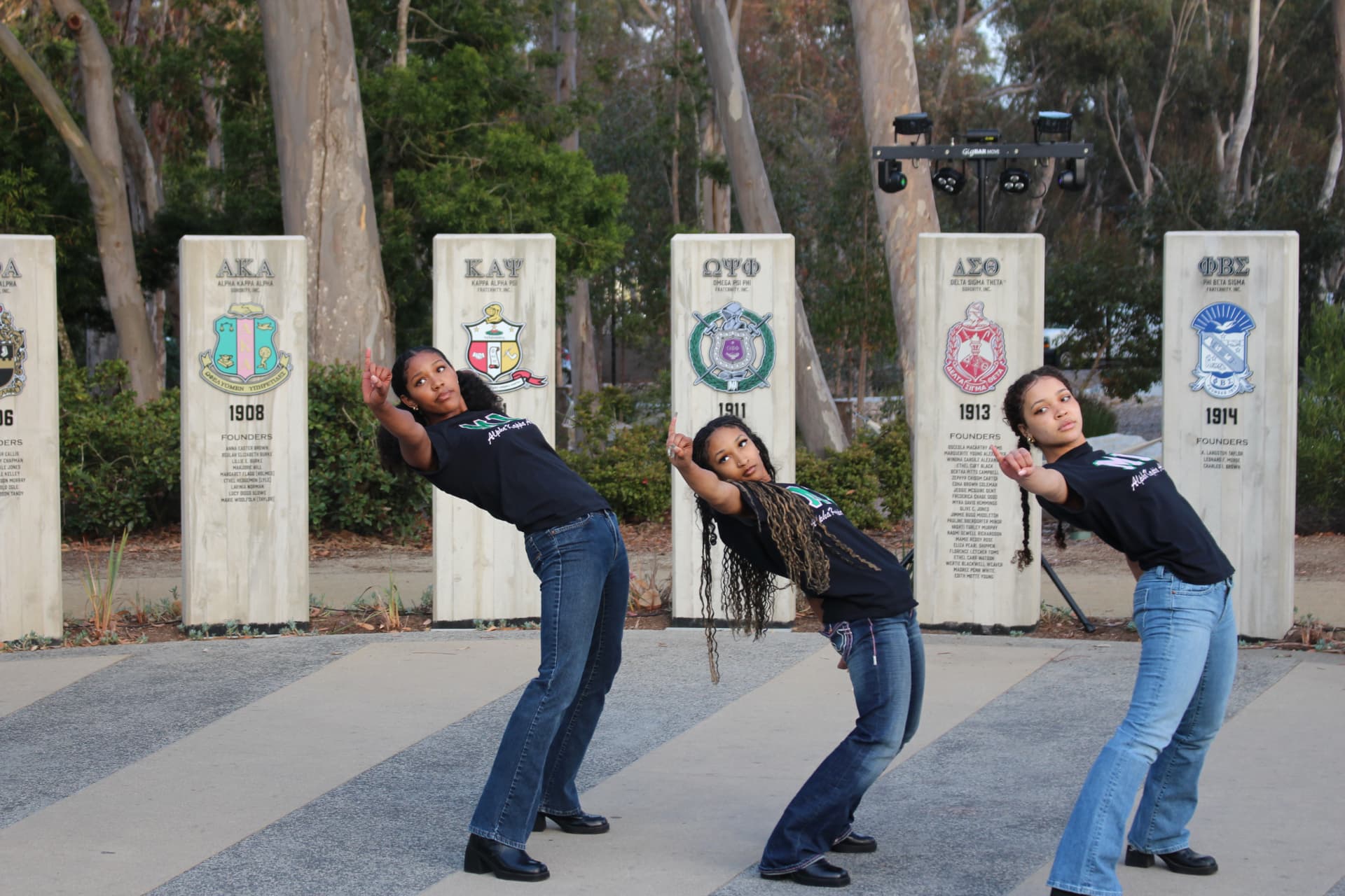 Divine Nine students on campus in San Diego, photo 7